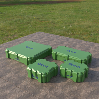 Filamelt Munitionsbox / 9x19mm Para / Luger / ‘Klappdeckel’  / Patronenbox, Ammo Box - 3D-Druck aus dem Westerwald
