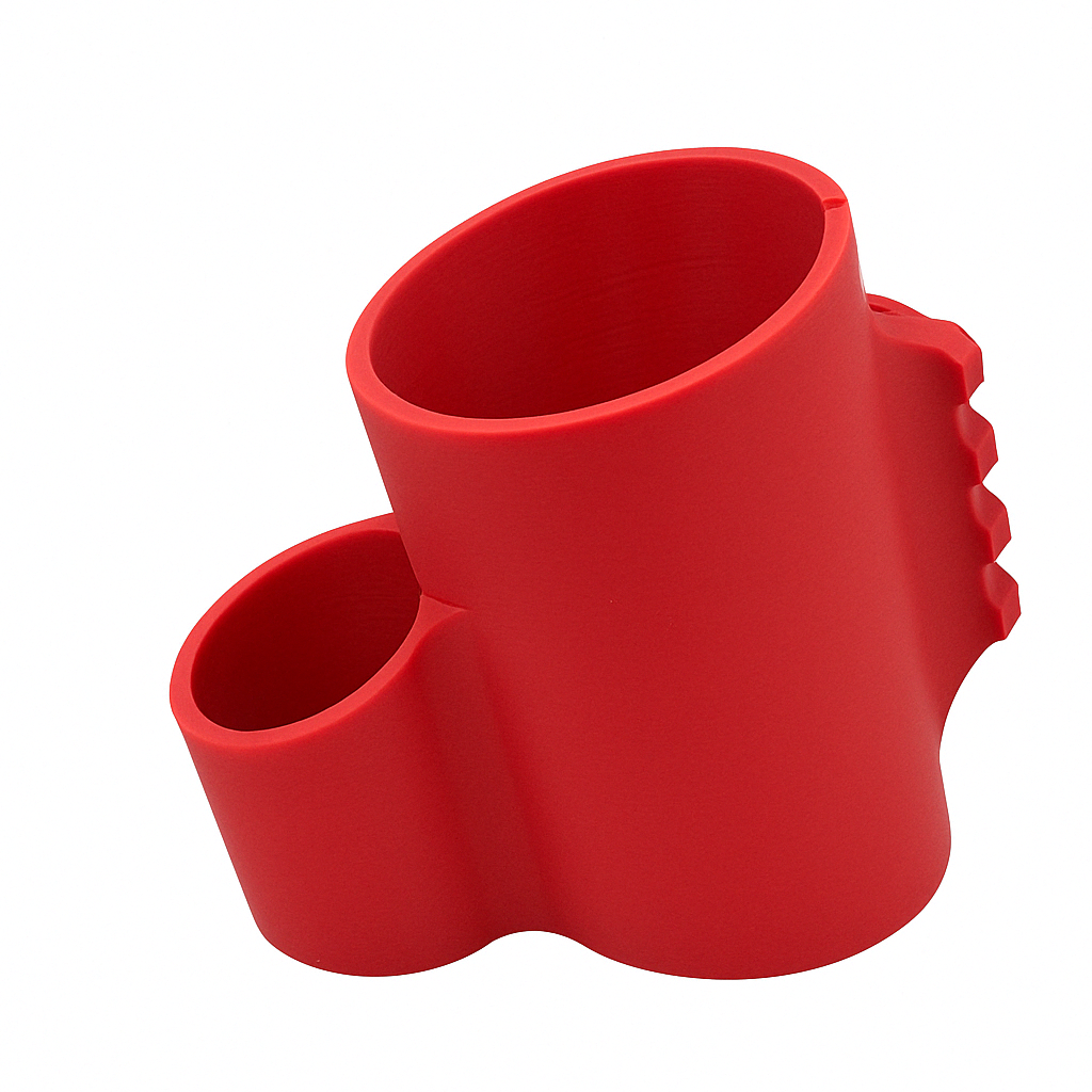 AEA HP Max MKII & BinTac T9 Bottle Clamp - Model 1 "laufumfassend" (Bipod Mount, Zweibein, Zweibeinmontage) - 3D-Druck aus dem Westerwald