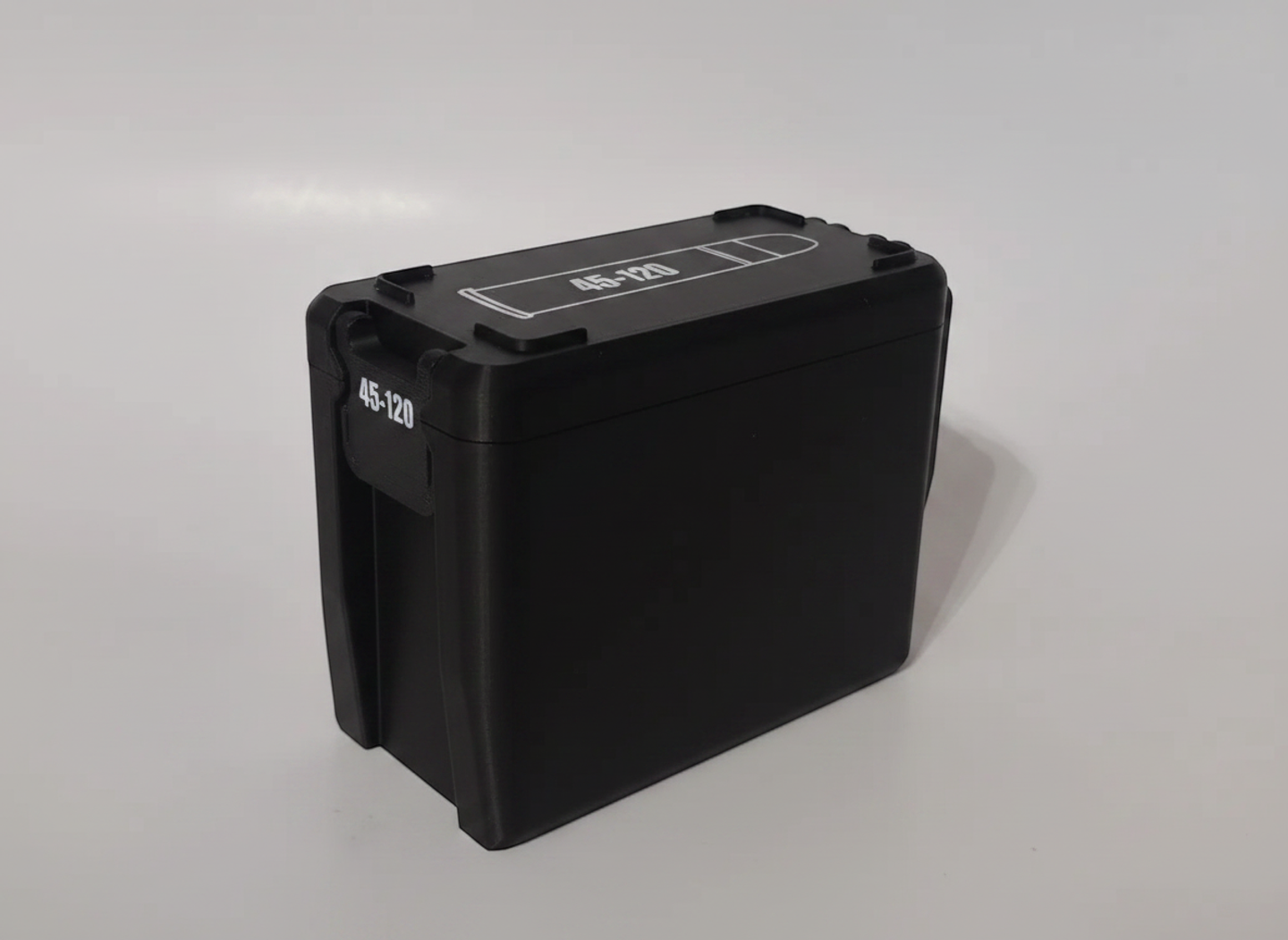 Filamelt Munitionsbox / 45-120 / 'Klappdeckel' / Patronenbox, Ammo Box - 3D-Druck aus dem Westerwald