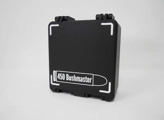 Filamelt Munitionsbox / 450 Bushmaster / 'Klappdeckel' / Patronenbox, Ammo Box - 3D-Druck aus dem Westerwald