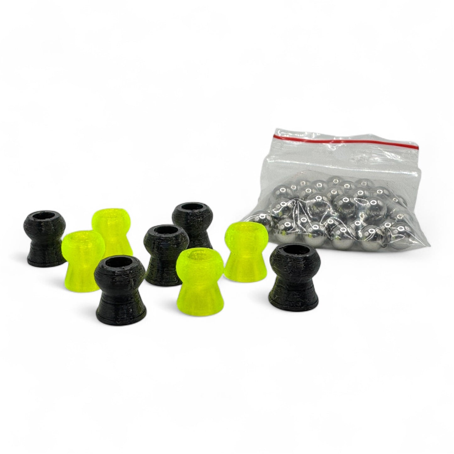 50x Diabolos Probierset, 9mm, CAL .357, Wiederverwendbar, AEA HP Max - 3D-Druck aus dem Westerwald