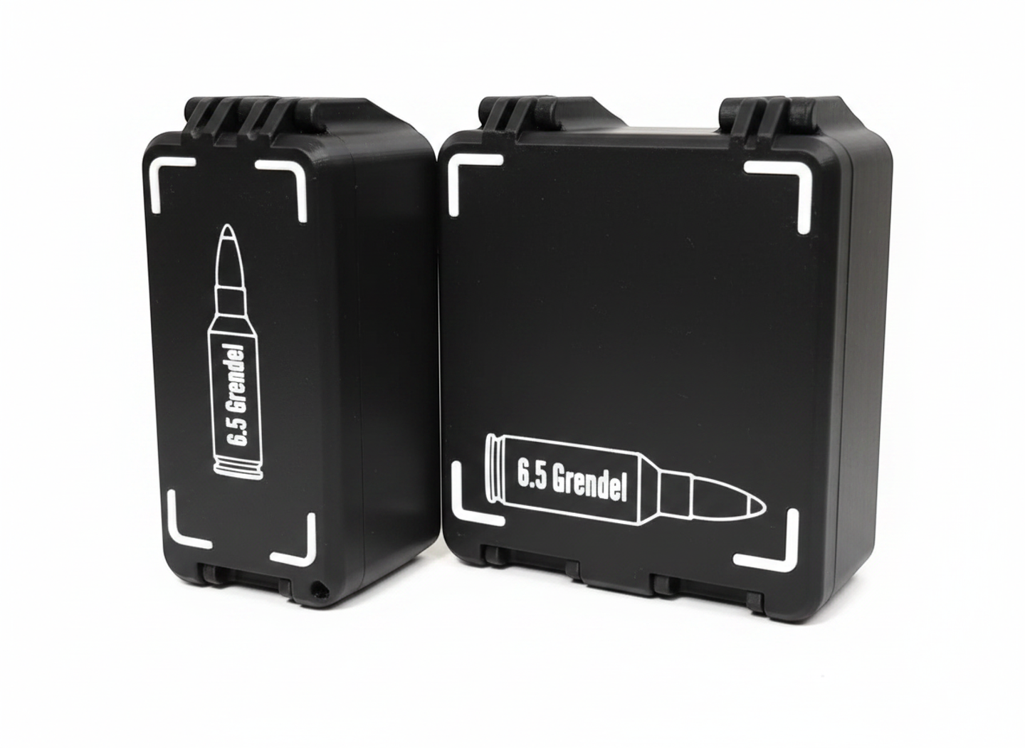 Filamelt Munitionsbox / 6.5mm Grendel / 'Klappdeckel' / Patronenbox, Ammo Box - 3D-Druck aus dem Westerwald