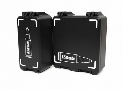 Filamelt Munitionsbox / 6.5mm Grendel / 'Klappdeckel' / Patronenbox, Ammo Box - 3D-Druck aus dem Westerwald