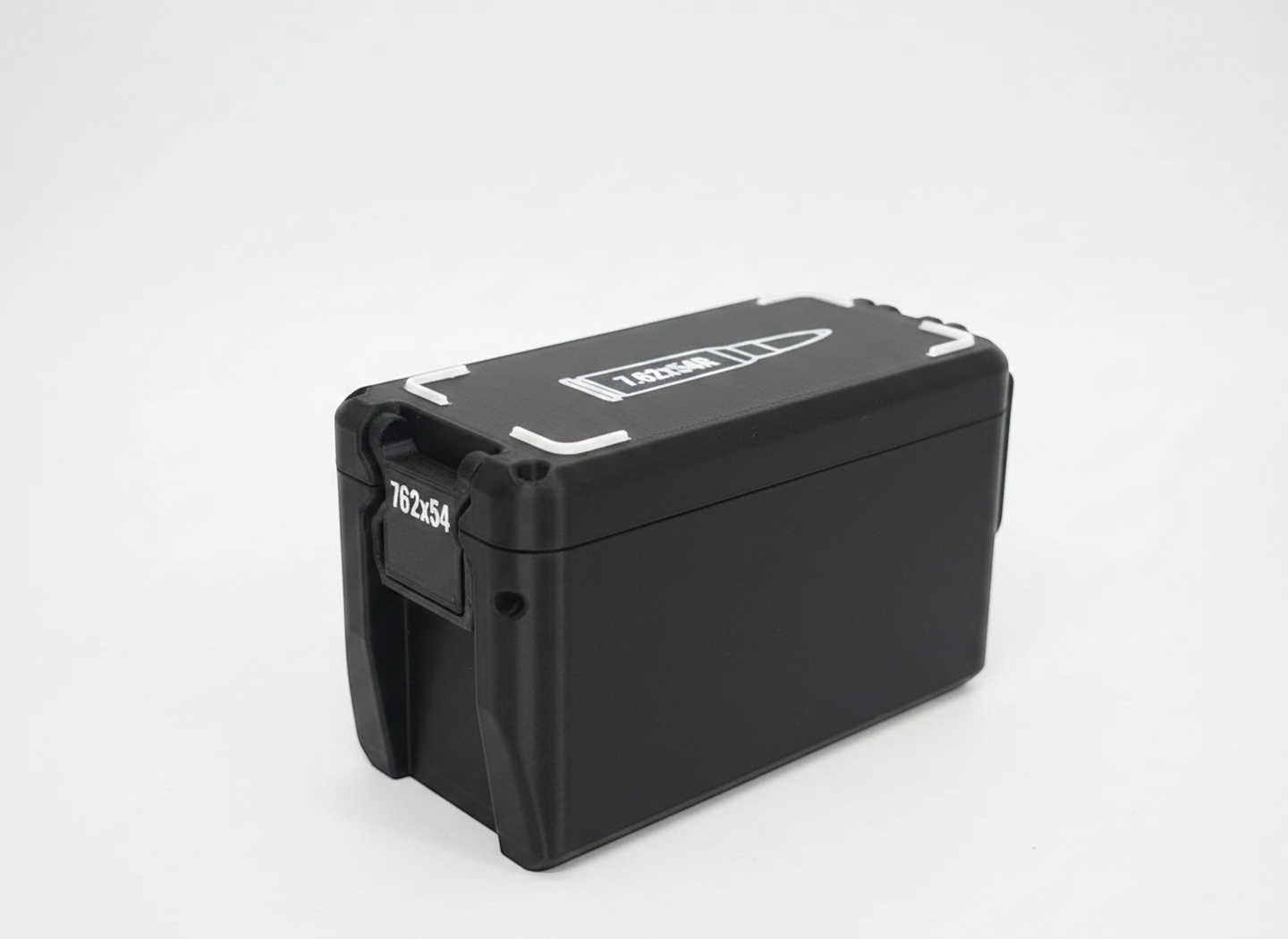 Filamelt Munitionsbox / 7.62x54R / 'Klappdeckel' / Patronenbox, Ammo Box - 3D-Druck aus dem Westerwald