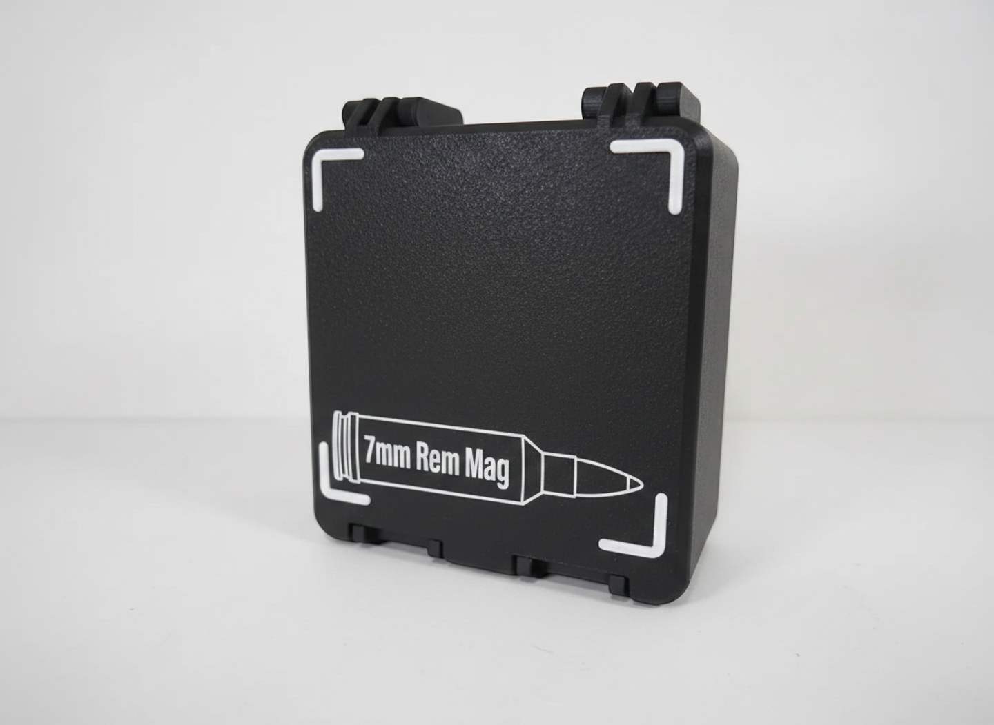 Filamelt Munitionsbox / 7mm PRC / 'Klappdeckel' / Patronenbox, Ammo Box - 3D-Druck aus dem Westerwald