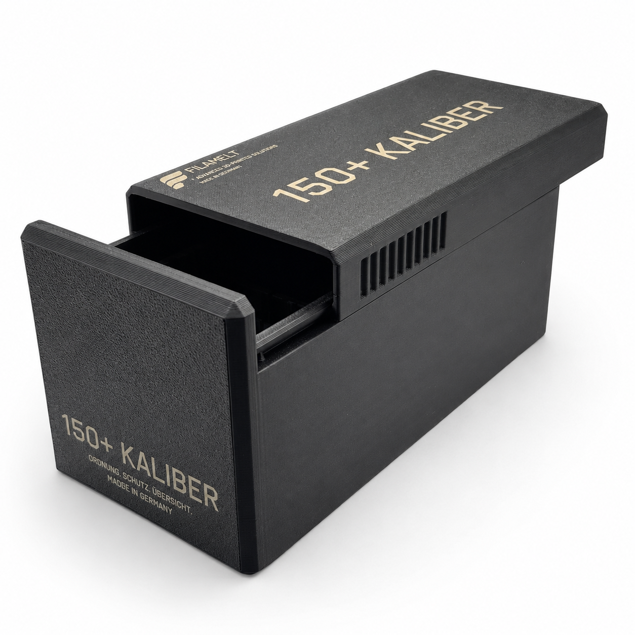 Filamelt Munitionsbox / 8.6 Blackout / ‘Schiebedeckel’  / Patronenbox, Ammo Box