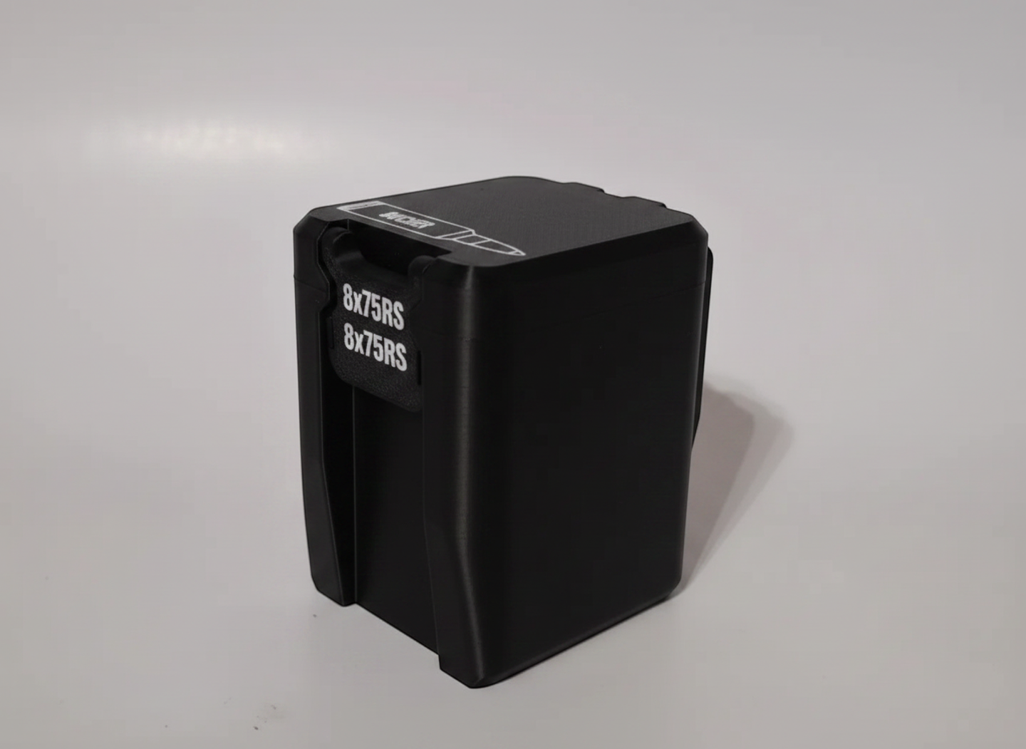 Filamelt Munitionsbox / 8x75 RS / 'Klappdeckel' / Patronenbox, Ammo Box - 3D-Druck aus dem Westerwald