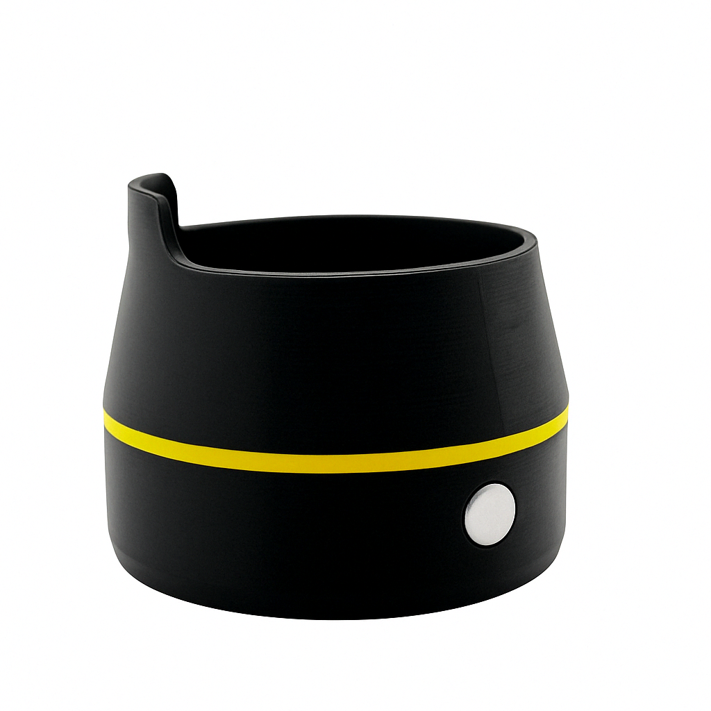 AEA HP Max 2 - Anschlussblende für Lufttank - optional mit Farbindikator - 3D-Druck aus dem Westerwald