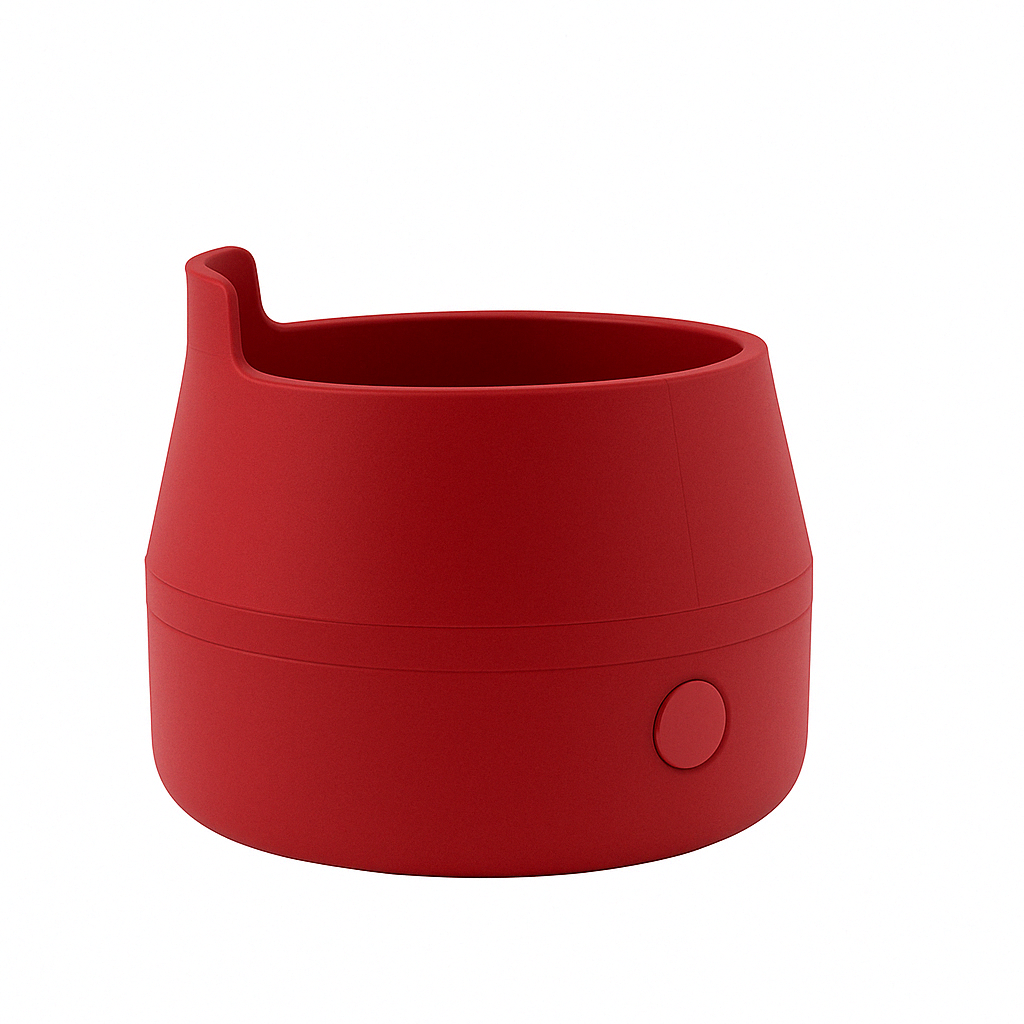 AEA HP Max 2 - Anschlussblende für Lufttank - optional mit Farbindikator - 3D-Druck aus dem Westerwald