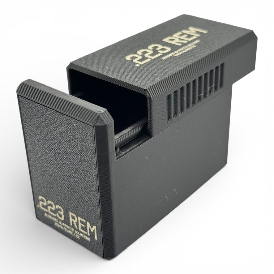 Filamelt Munitionsbox / .223 Remington / 5.56 / ‘Schiebedeckel’  / Patronenbox, Ammo Box - 3D-Druck aus dem Westerwald