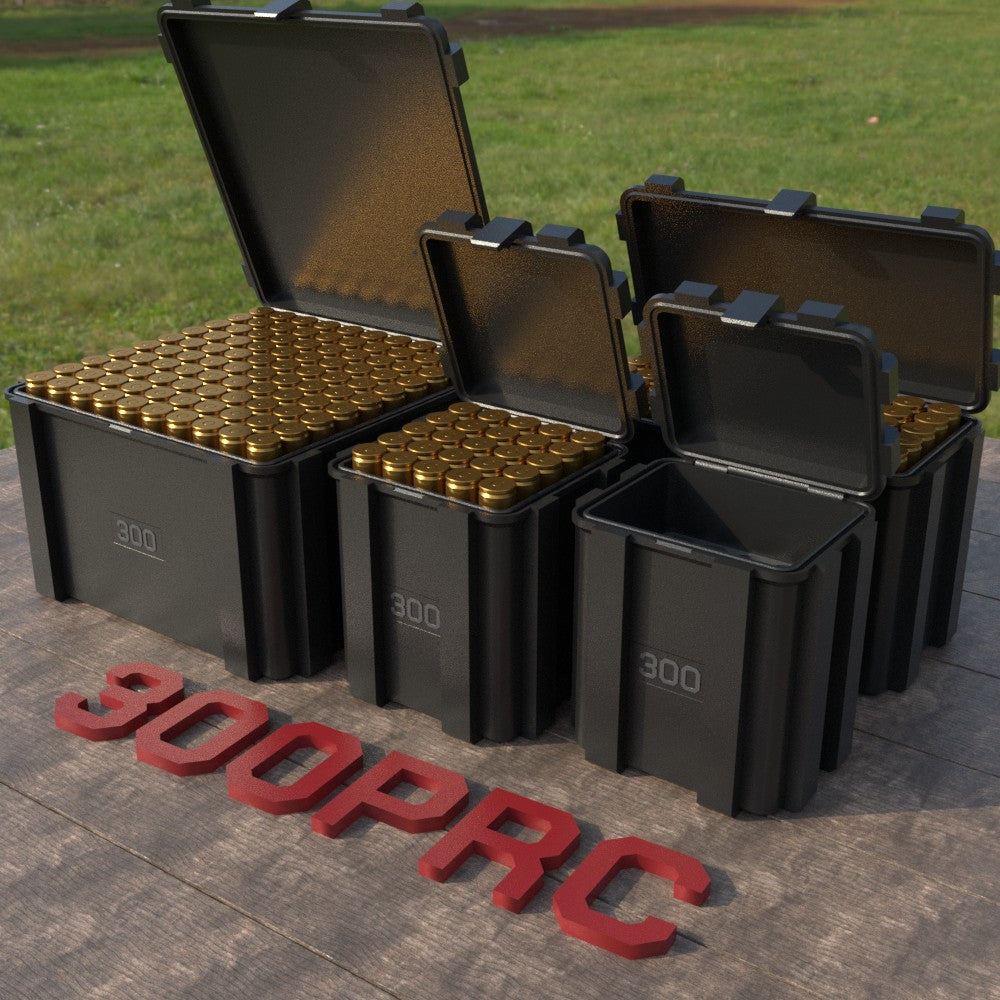 Filamelt Munitionsbox / .300 PRC / ‘Klappdeckel’  / Patronenbox, Ammo Box - 3D-Druck aus dem Westerwald