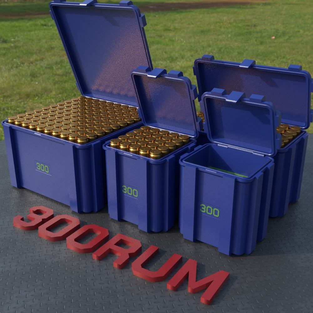 Filamelt Munitionsbox / .300 RUM / ‘Klappdeckel’  / Patronenbox, Ammo Box - 3D-Druck aus dem Westerwald