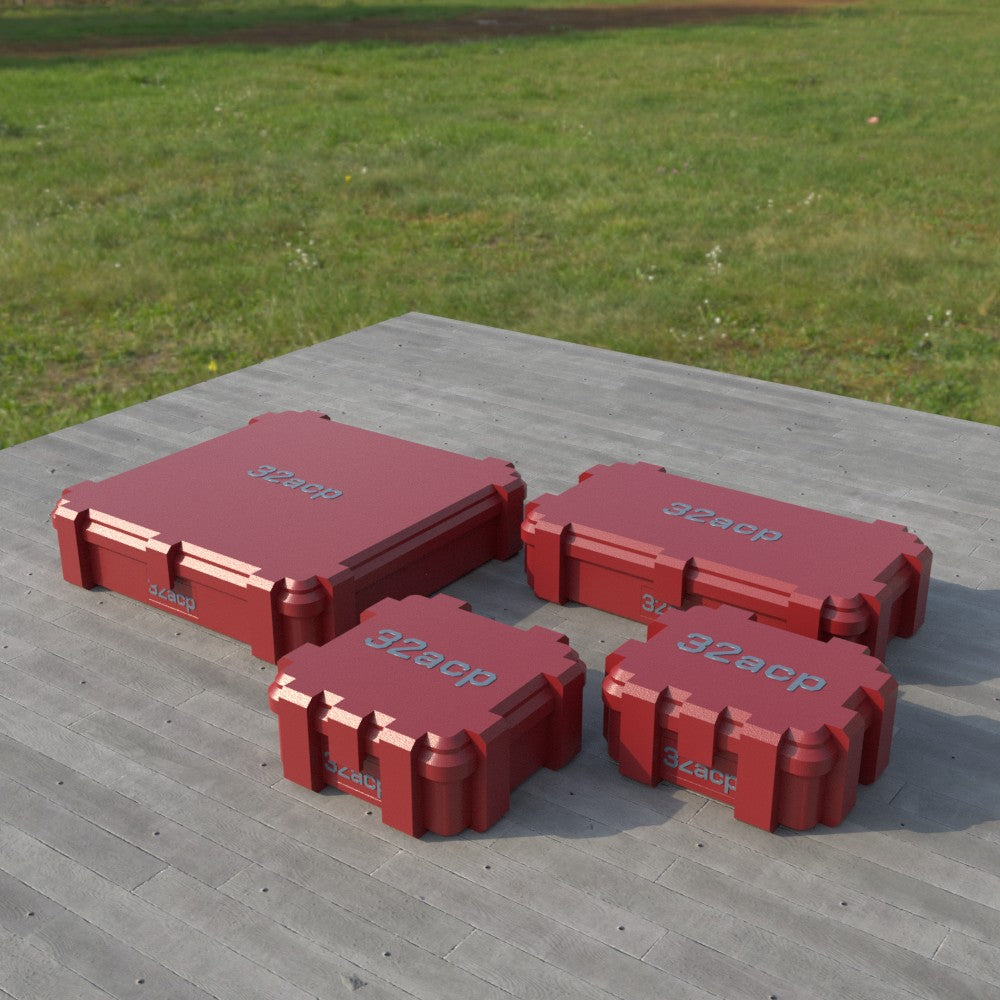 Filamelt Munitionsbox / .32 ACP / ‘Klappdeckel’  / Patronenbox, Ammo Box - 3D-Druck aus dem Westerwald