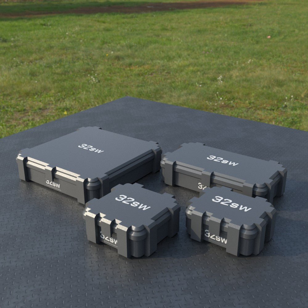 Filamelt Munitionsbox / .32 SW Long / ‘Klappdeckel’  / Patronenbox, Ammo Box - 3D-Druck aus dem Westerwald