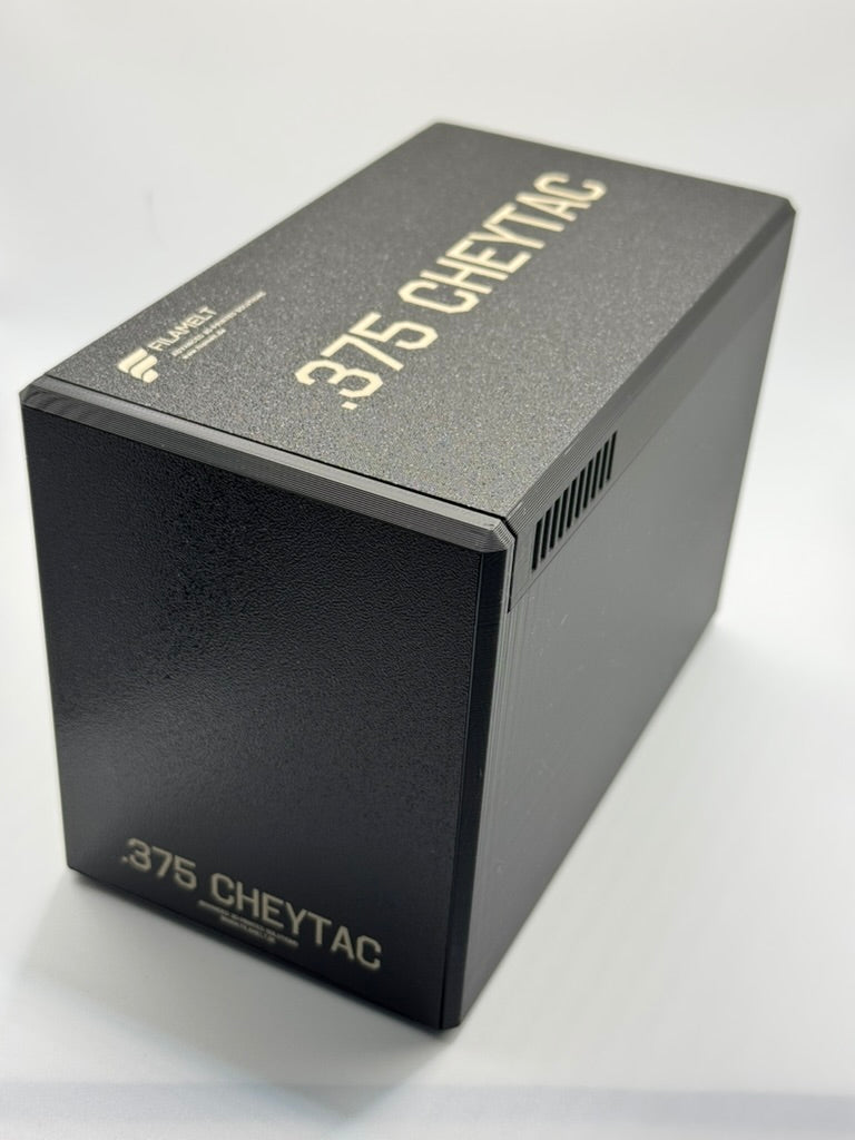 Filamelt Munitionsbox / .375 CheyTac / ‘Schiebedeckel’  / Patronenbox, Ammo Box - 3D-Druck aus dem Westerwald