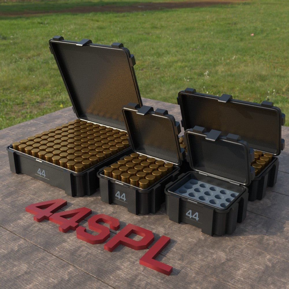 Filamelt Munitionsbox / .44 Special / ‘Klappdeckel’  / Patronenbox, Ammo Box - 3D-Druck aus dem Westerwald