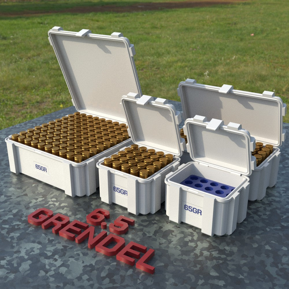 Filamelt Munitionsbox / 6.5mm Grendel / ‘Klappdeckel’  / Patronenbox, Ammo Box - 3D-Druck aus dem Westerwald