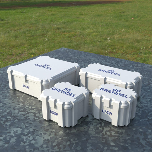 Filamelt Munitionsbox / 6.5mm Grendel / ‘Klappdeckel’  / Patronenbox, Ammo Box - 3D-Druck aus dem Westerwald