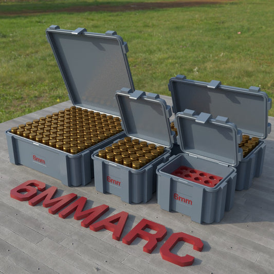 Filamelt Munitionsbox / 6mm ARC / ‘Klappdeckel’  / Patronenbox, Ammo Box - 3D-Druck aus dem Westerwald