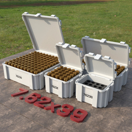 Filamelt Munitionsbox / 7.62x39 / ‘Klappdeckel’  / Patronenbox, Ammo Box - 3D-Druck aus dem Westerwald