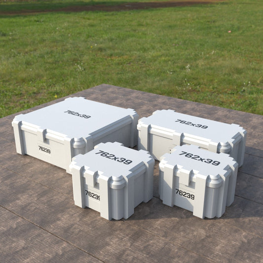 Filamelt Munitionsbox / 7.62x39 / ‘Klappdeckel’  / Patronenbox, Ammo Box - 3D-Druck aus dem Westerwald