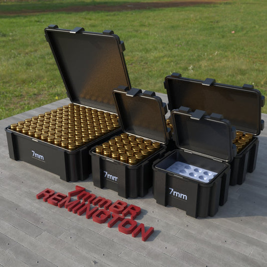 Filamelt Munitionsbox / 7mm BR Remington / ‘Klappdeckel’  / Patronenbox, Ammo Box - 3D-Druck aus dem Westerwald