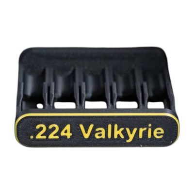 Filamelt Patronenclip .224 Valkyrie - Cartridge Clip - 3D-Druck aus dem Westerwald
