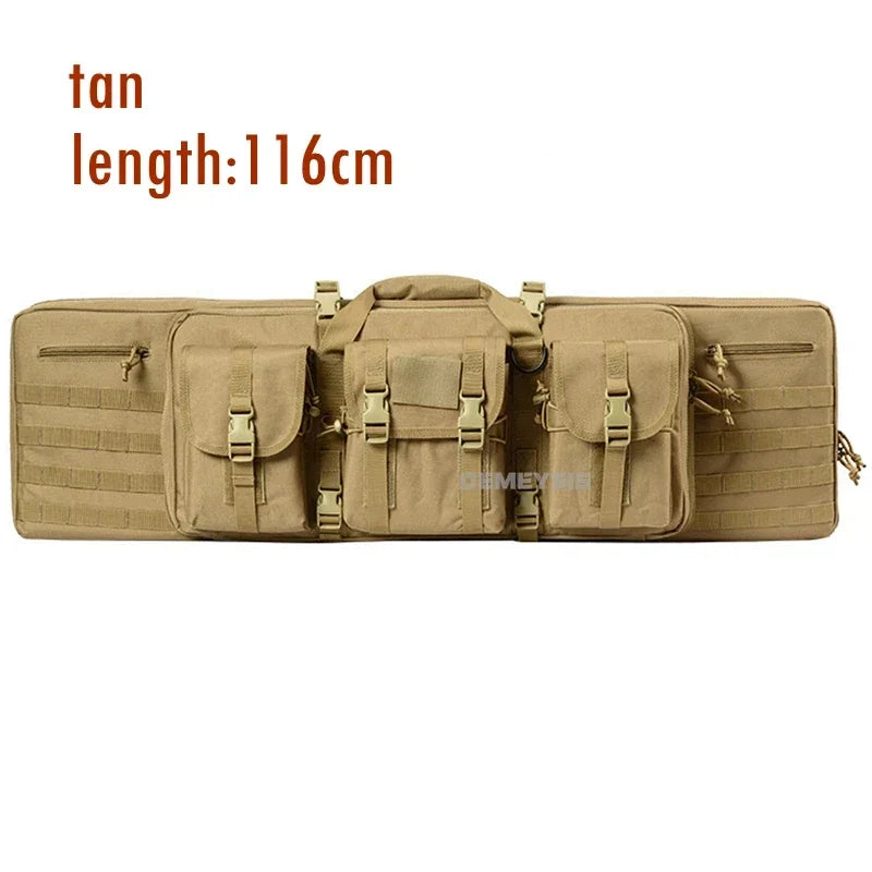 Taktische MOLLE-Waffentasche für 2 Gewehre – 600D Oxford – Rucksack & Tasche – 95 cm / 116 cm – Airsoft, Jagd, Schießsport - 3D-Druck aus dem Westerwald