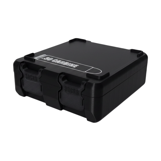 Filamelt Munitionsbox / 30 Carbine / 'Klappdeckel' / Patronenbox, Ammo Box - 3D-Druck aus dem Westerwald