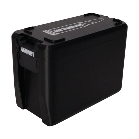 Filamelt Munitionsbox / 460 Weatherby / 'Klappdeckel' / Patronenbox, Ammo Box - 3D-Druck aus dem Westerwald