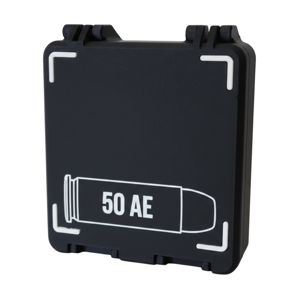 Filamelt Munitionsbox / 50 AE / 'Klappdeckel' / Patronenbox, Ammo Box - 3D-Druck aus dem Westerwald
