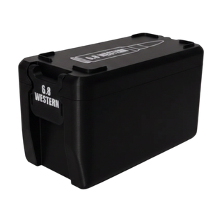 Filamelt Munitionsbox / 6.8 Western (Winchester/Browning) / 'Klapp- / Rastdeckel' / Patronenbox, Ammo Box