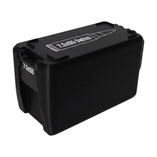 Filamelt Munitionsbox / 7.5x55 / 'Klapp- / Rastdeckel' / Patronenbox, Ammo Box