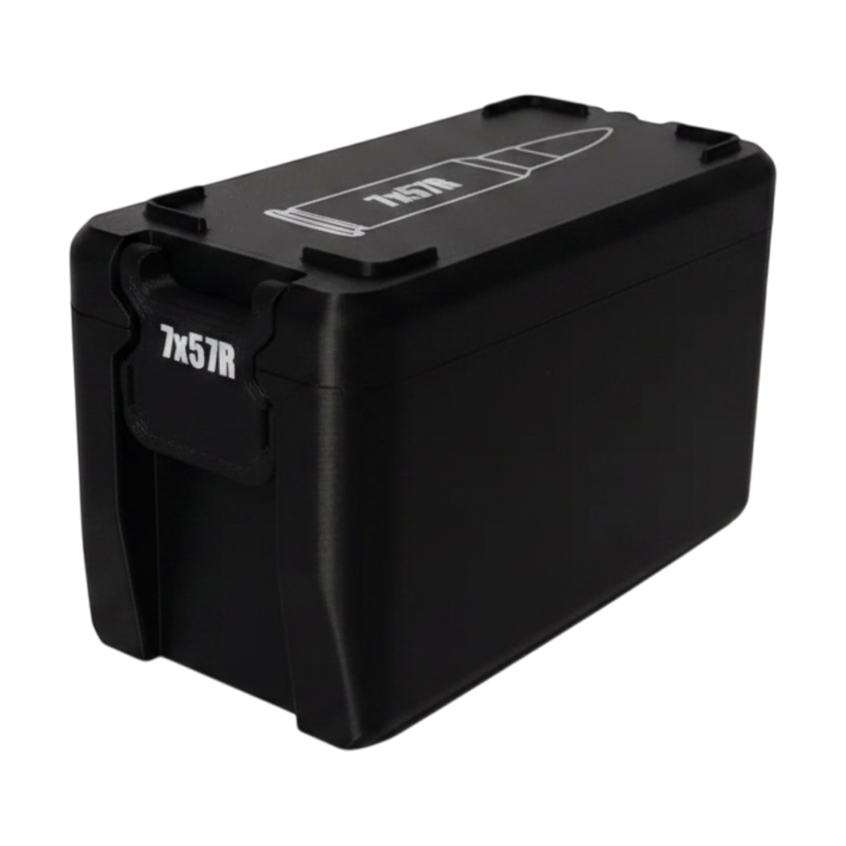 Filamelt Munitionsbox / 7x57R / 'Klappdeckel' / Patronenbox, Ammo Box - 3D-Druck aus dem Westerwald