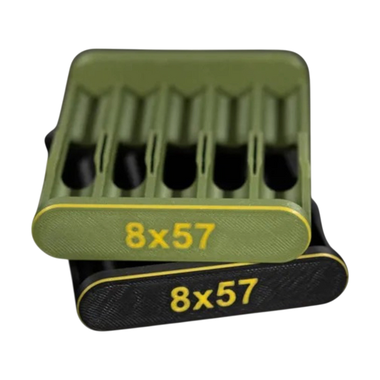 Filamelt Patronenclip 8x57 IS - Cartridge Clip - 3D-Druck aus dem Westerwald