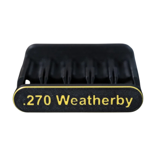 Filamelt Patronenclip .270 Weatherby Magnum - Cartridge Clip - 3D-Druck aus dem Westerwald