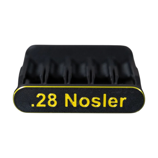 Filamelt Patronenclip .28 Nosler - Cartridge Clip - 3D-Druck aus dem Westerwald