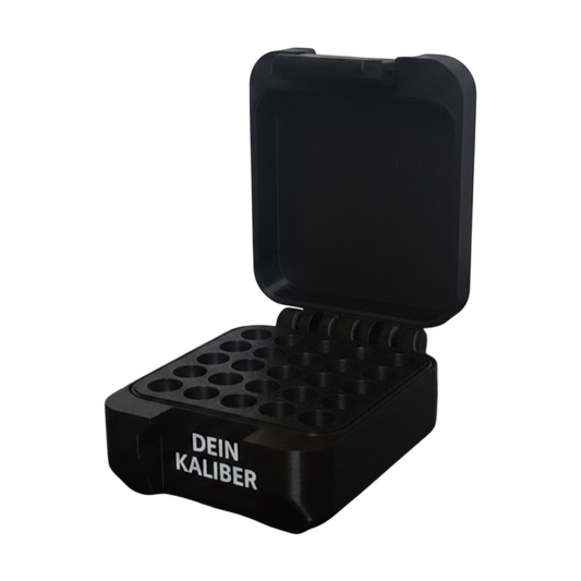 Filamelt Munitionsbox / 10mm Auto / 'Klappdeckel' / Patronenbox, Ammo Box - 3D-Druck aus dem Westerwald