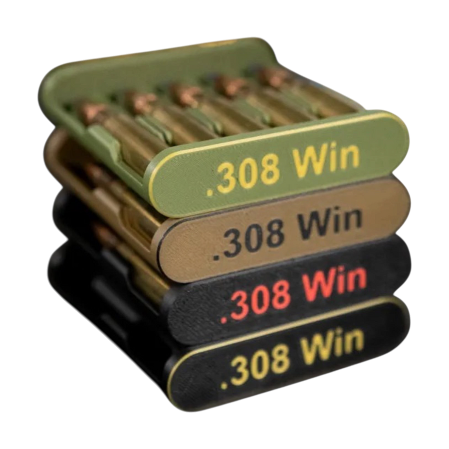 FILAMELT Patronenclips .308 Winchester in verschiedenen Farben