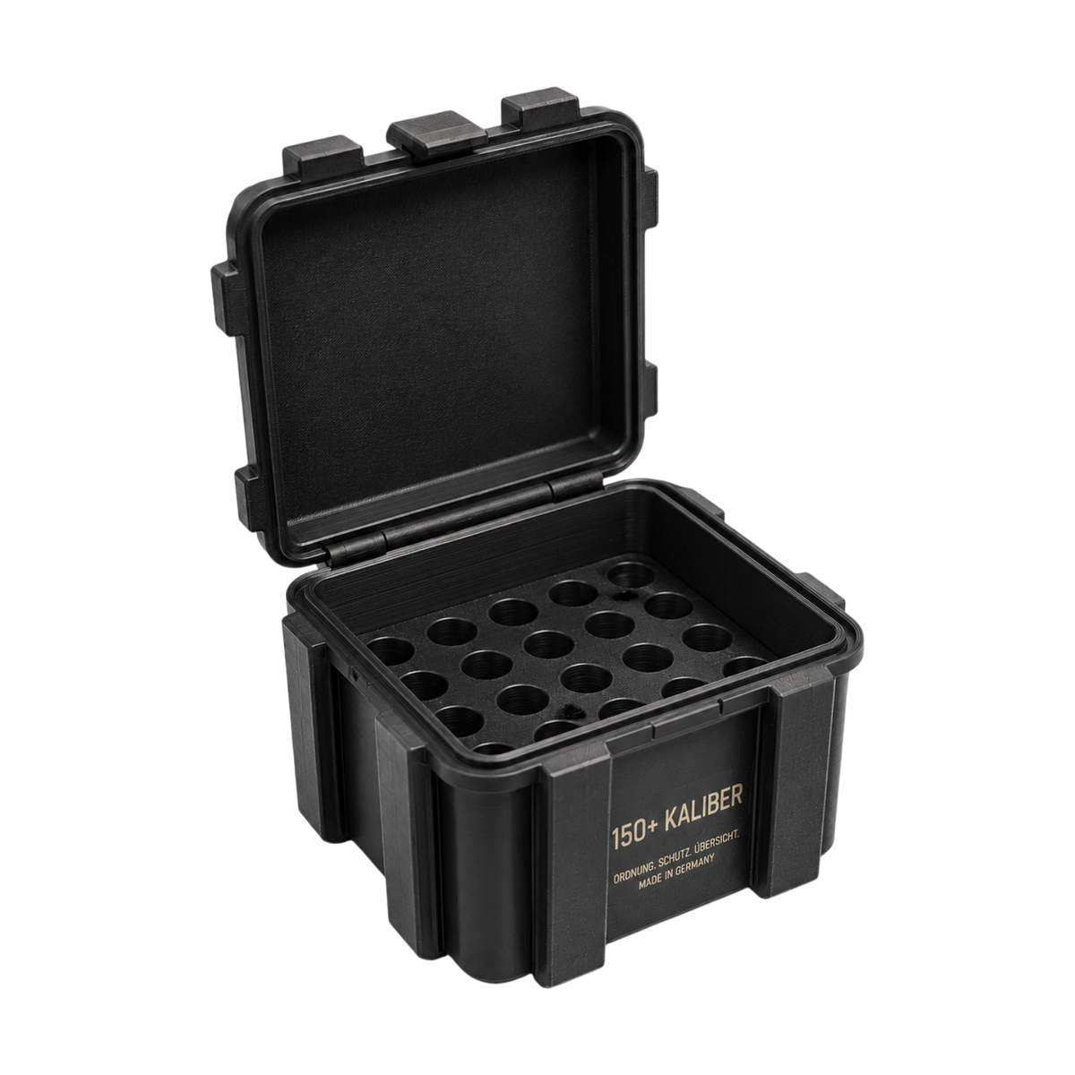 
Filamelt Munitionsbox / .22 LR / .22 LFB / ‘Klappdeckel’  / Patronenbox, Ammo Box